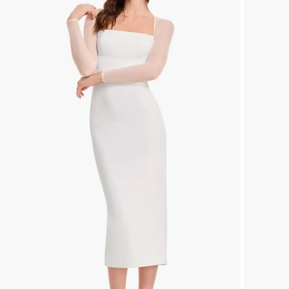 Dress the Population Maxine Long Sleeve Midi Dress